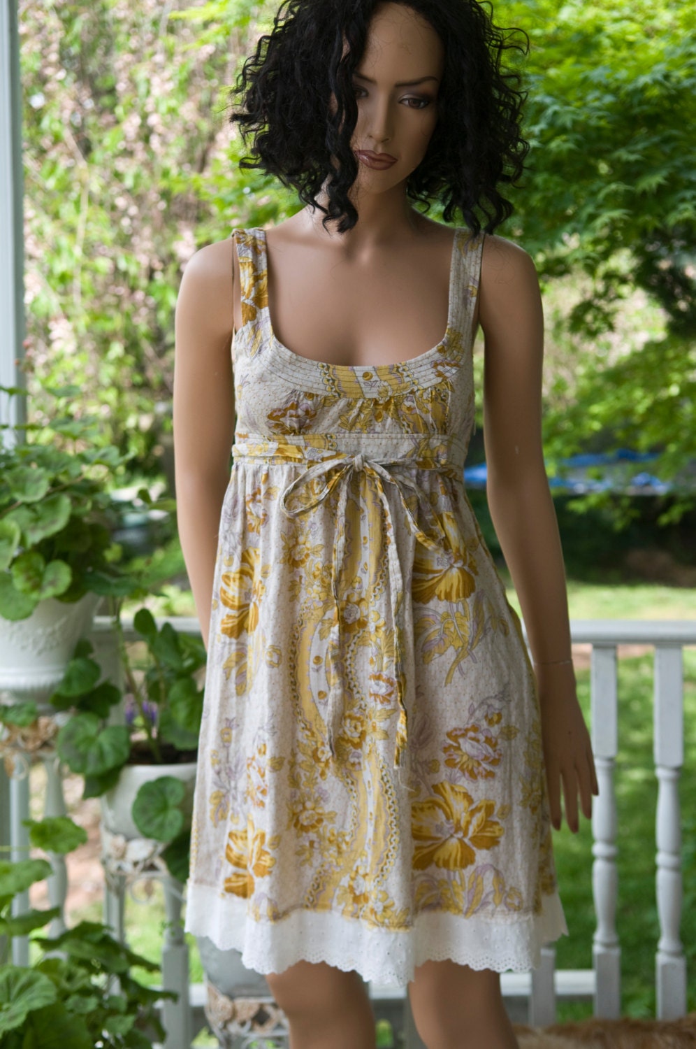 Mustard Summer Dress