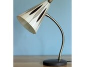 Vintage Fiberglass and Metal Gooseneck Lamp