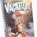NATIONAL LAMPOON'S VACATION Notebook Journal upcycled spiral notebook Recyled Earth Friendly Made from an actual Vhs movie cover