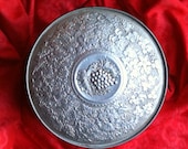Guildcraft 1950s Fruitcake Tin with Grape Cluster Motif