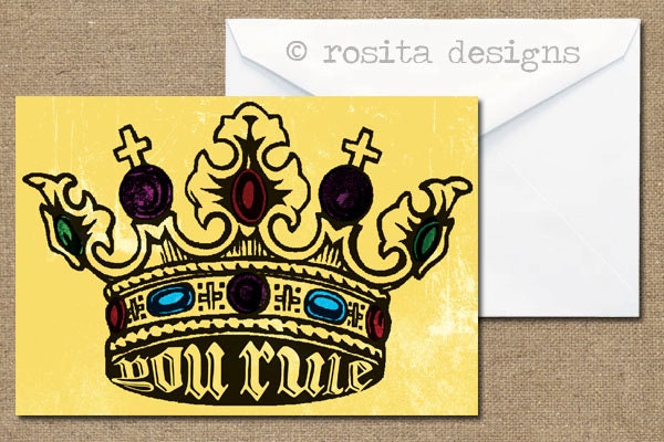you rule love wedding valentine anniversary card