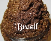 Brazil Bronzey Sulty Brown Smoky Sexy Natural Mineral Eyeshadow Mica Pigment 5 Grams Lumikki Cosmetics