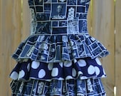 Star Wars Apron Ruffled Full Womens Apron READY TO SHIP One Size Fits