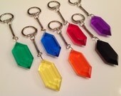 Rupee Keychain from Legend of Zelda (Available in 7 Colors)