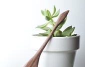 02 black walnut Spatula. Limited weekly wood.  Mothers Day Gift spoon hand carved reclaimed wood serving kitchen utensil