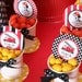 Dalmatian Fire Fighter Birthday Party - DIY PRINTABLE Favor Tag Thank You Label - Instant Download - PS814CA1h