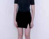 SILK Button Up Crop Top