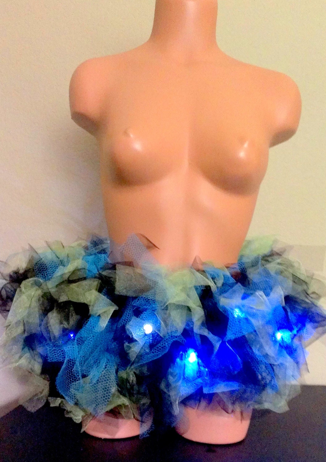 CUSTOM Light Up Tutu- Adult Solid & Mixed Colors