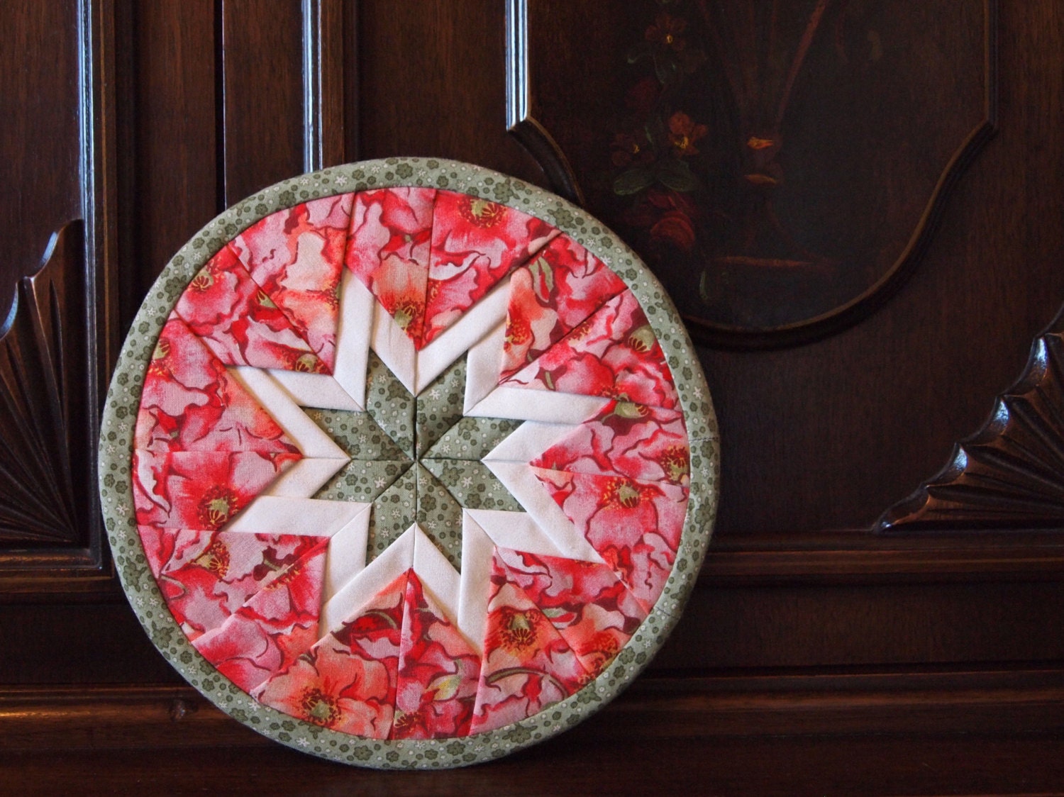 Unique Round Star Hot Pad Great Kitchen Gift