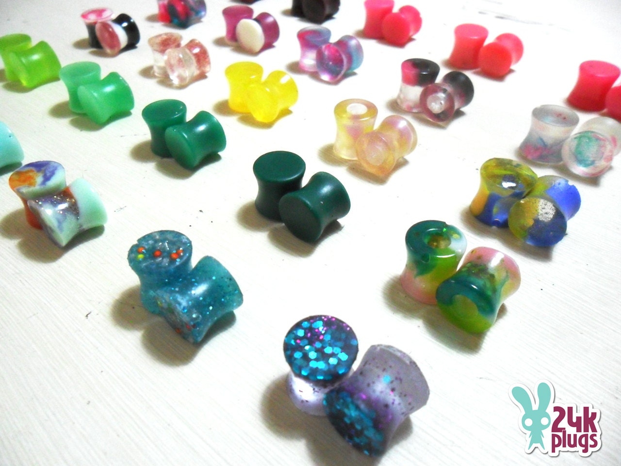 00g 10mm 24kplugs orphan plugs ready to ship