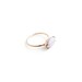 NEW Lilac Marquis Crystal Cocktail Ring / 14k gold fill band / brass set glass jewel / purple statement stacking ring by SoftGold