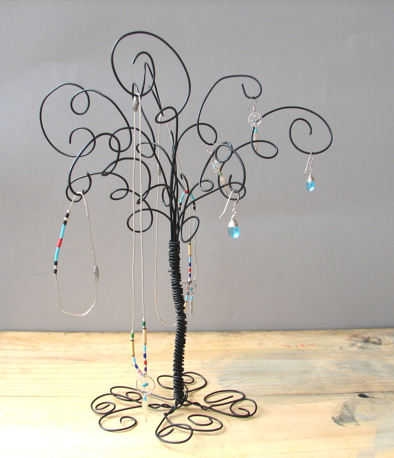 Jewelry Organizer, Tree Stand , Earring, Rings,Bracelets, Organizer, Display