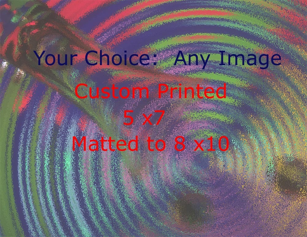 Any Image 5x7, Landscape Nature Ocean Lighthouse Flowers Butterflies Birds, Original Photograph, Fine Art Photography matted & signed