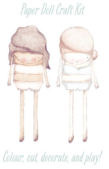 Paper Doll Craft Kit