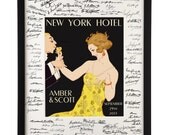 Unique Wedding Guestbook Alternative, Personalized Wedding Date - Art Print - 11X14