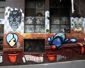 ON SALE Urban Street Photography, Melbourne, Australia, Graffiti, Grungy, Industrial, 8 x 10 Fine Art Photography Print