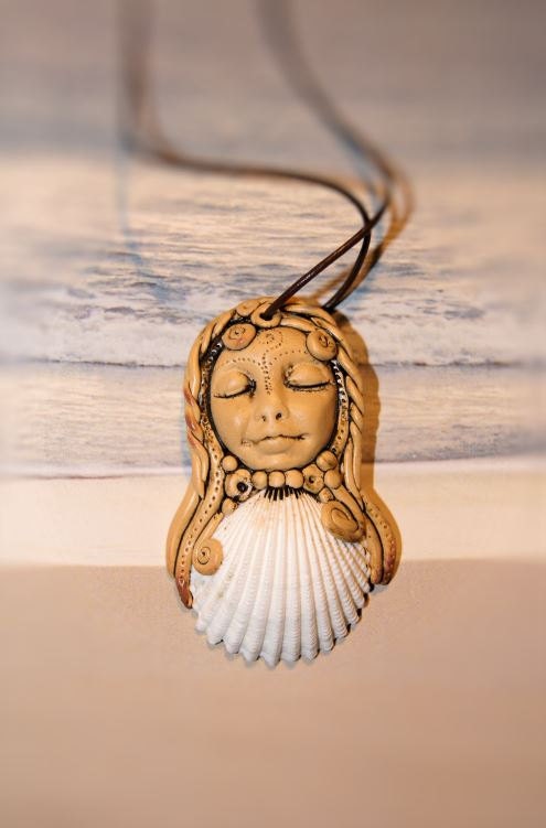 Ocean Goddess Pendant Necklace