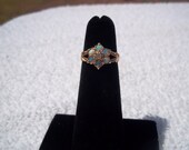 Early 1900s Opal and Diamond Ring