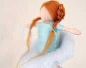 Ballerina, Needle Felted Dancing Ballerina, Pastel Colors, Home Decoration