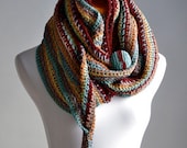 15 Foot Scarf -  Hemp Merino Wool Cashmere Silk Cotton Modal