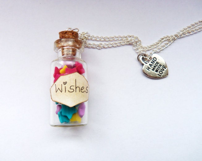 Wishing Star Jar Necklace