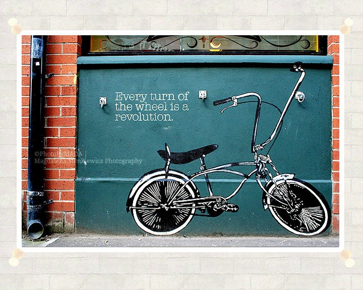Retro Bike Photography 8x12 inch (20x30 cm) Street Art Fine Art Photography - Home decor - Gift Idea - PhotoByMADA