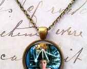 Horror Necklace, Nightmare on Elm Street, Freddy Krueger, Pendant, Geek, Zombies, Vampires T760