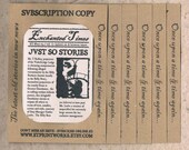 6 MONTH SUBSCRIPTION Enchanted Times Mini - miniature fairy tale newspaper - don't miss an issue