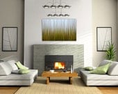 30x40 Abstract Seagrass Photo Canvas Gallery Wrap Print