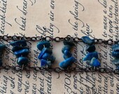 Blue Stone Chip Bracelet