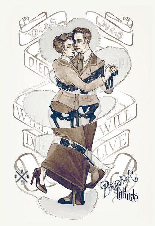 BioShock: Luteces Dancing - Coey Kuhn, digital print