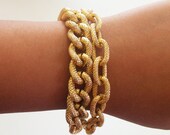 Layered Textured Bracelet