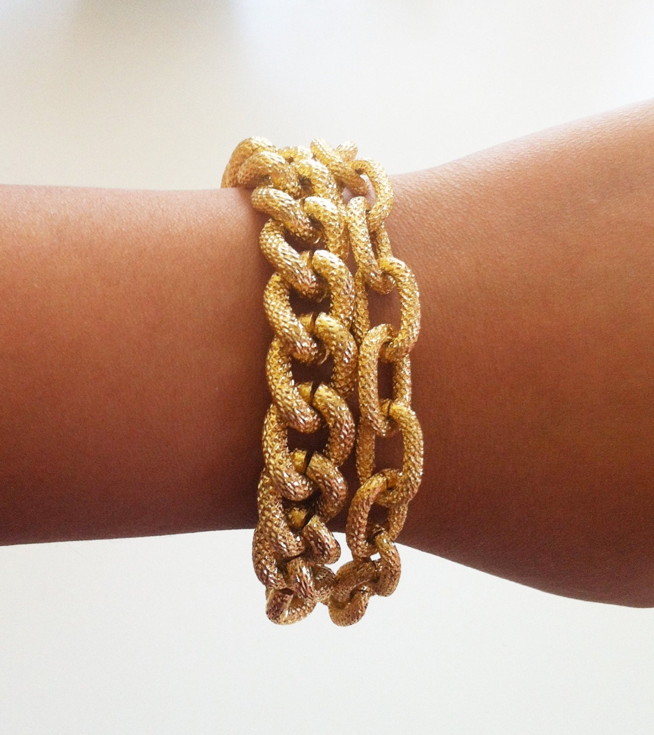 Layered Textured Bracelet