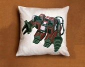 SCV Terran Starcraft  2 concept white cushion cover