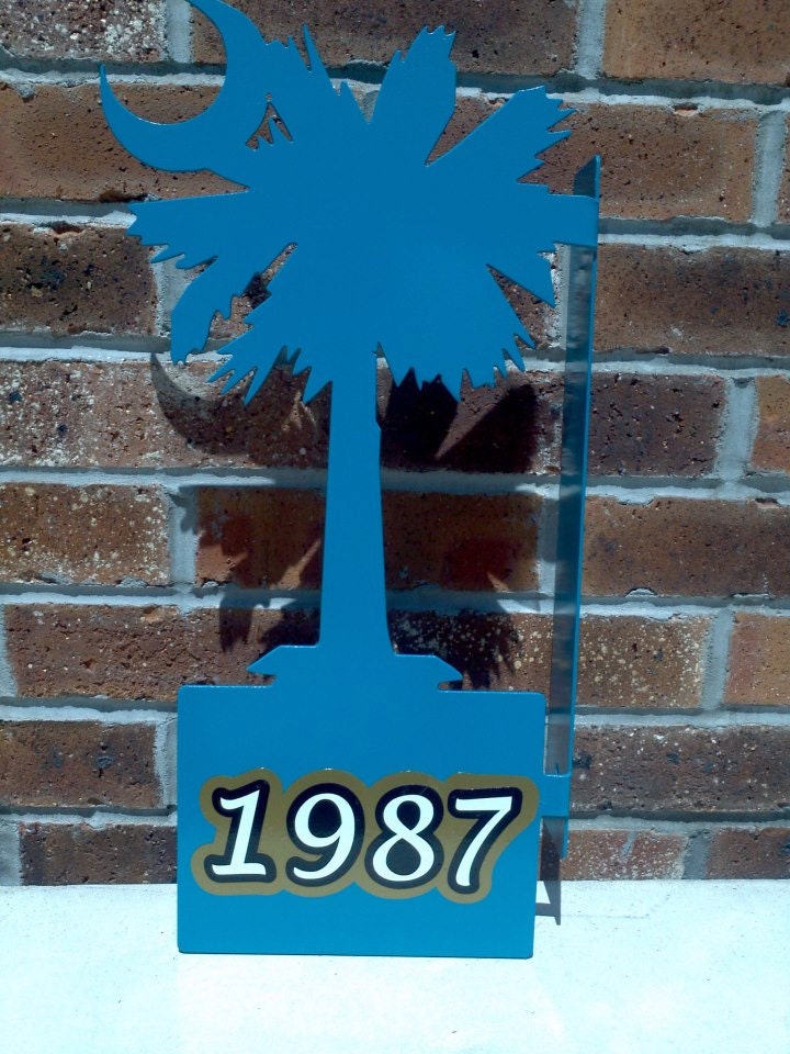 Palmetto Moon Mailbox Sign