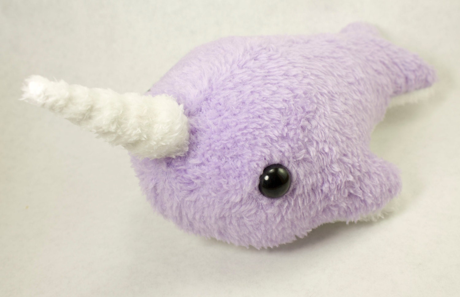 Narwhal Plush in Purple Ultracuddle - Large