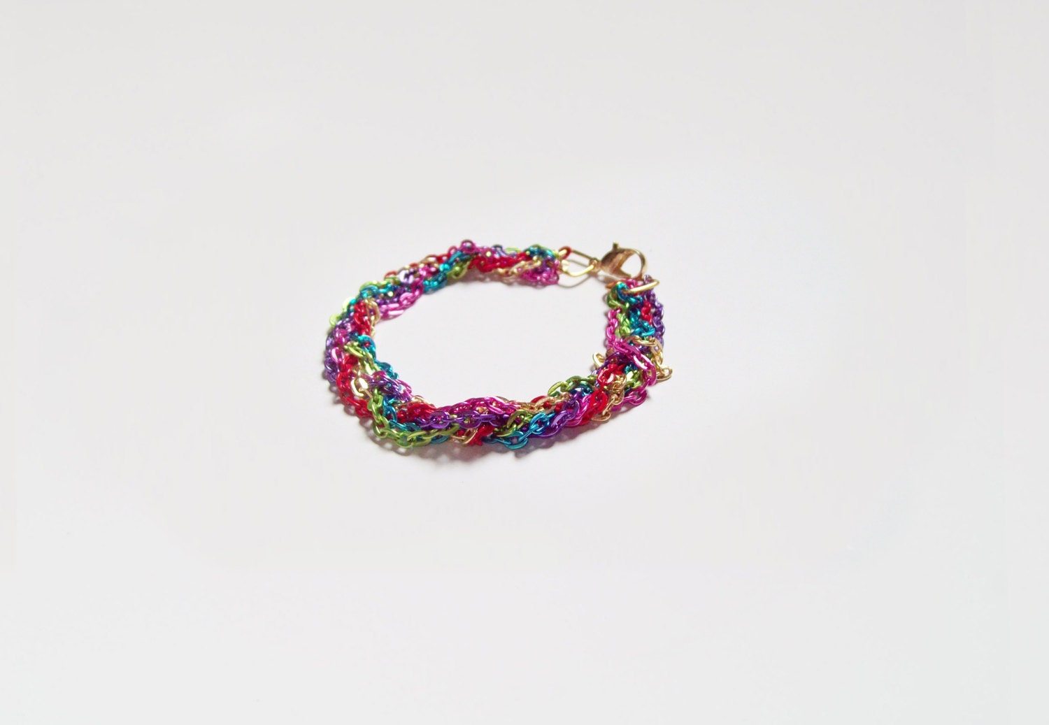 GAY PRIDE Rainbow Chain Bracelet