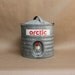 Vintage Galvanized Arctic Cooler- Mid Century Home Decor