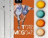 Nigerian Dwarf Goat (Goats) iPhone Case Graphic Print (iPhone 5, 4, 4S, 3, 3GS) - "Totes McGoats"