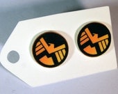 Shield Symbol Earrings