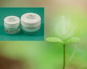 Best Natural Skin Care Eye Cream and Face Cream Facial Moisturizer Botanical Beauty Duo Custom Blended