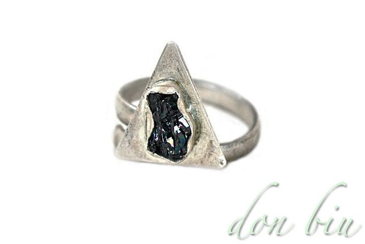 Simple, Casual, Yoga, High Fashion, Bohemian, Indie, 925 Sterling Silver and Metal, Adjustable, Ring