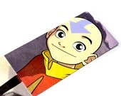 Aang Bookmark inspired by Avatar : The Last Airbender OOAK ( Katara Toph Zuko Sokka Azula ) Laminated ATLA father's day