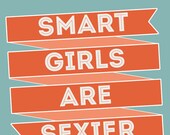 Print for girls  A4 quote prints wall decor poster typography poster orange blue vintage style