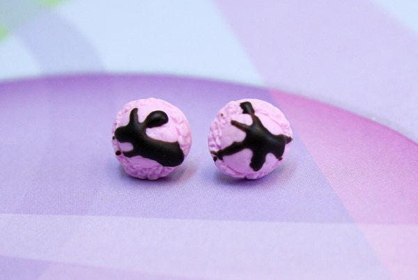 Ice Cream Earrings, Polymer Clay Jewelry, Womens Stud Earrings, Teen Jewelry, Food Jewelry