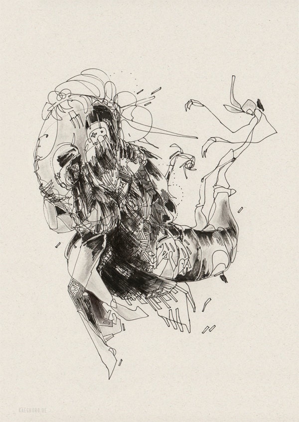 the conductor - 41x29cm fine art print