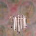 Quartz crystal necklace - Raw quartz - Natural crystal wands on a 16 inch 14k gold filled chain