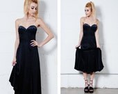 x / / Strapless Sweetheart Prom Dress XS S / / x