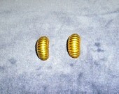 Vintage Kenneth Jay Lane Shell Earrings - 1960s Original KJL Signature
