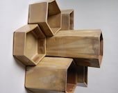 Hexagonal Prisms: Set of 6